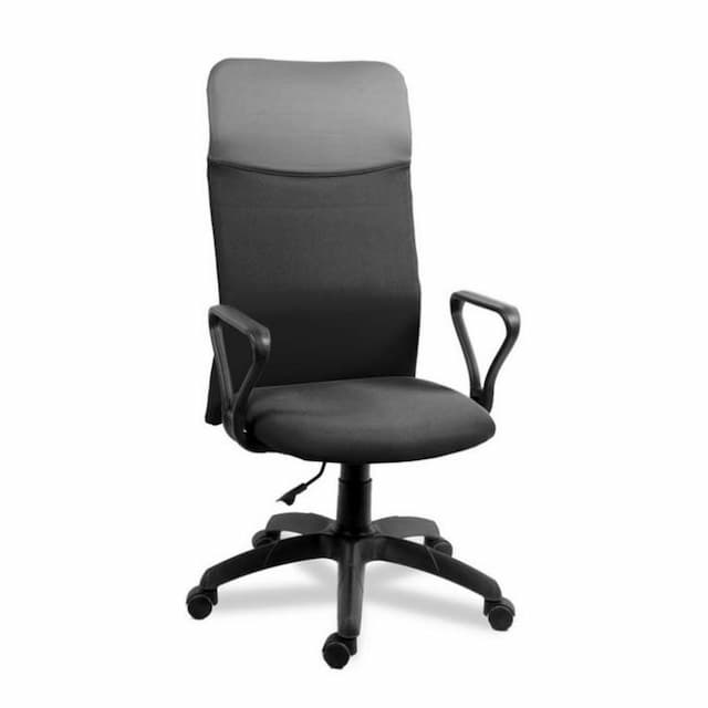 Кресло компьютерное Мирэй Астра А Самба ТОП ТГ (черный), ткань В-14/В-1