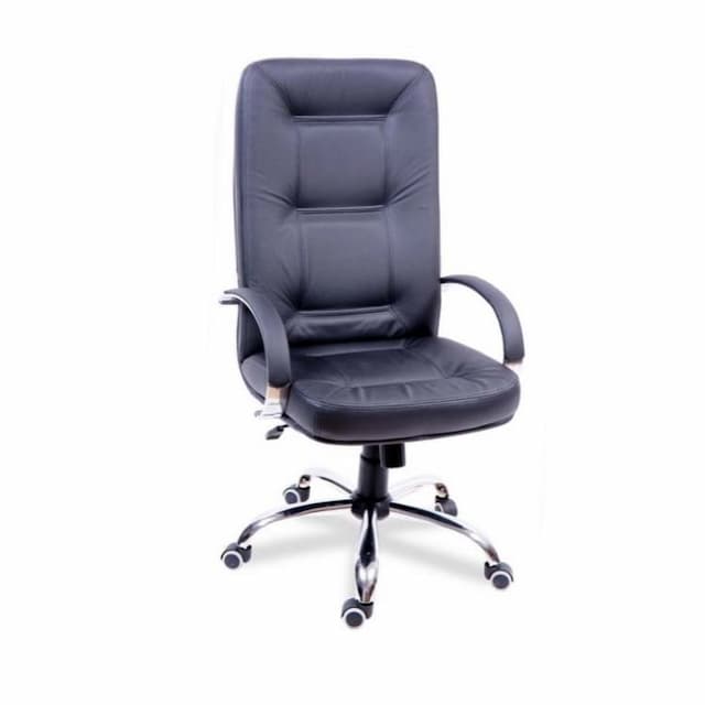 Кресло для руководителя Мирэй Сенатор хром ТГ, кожзам