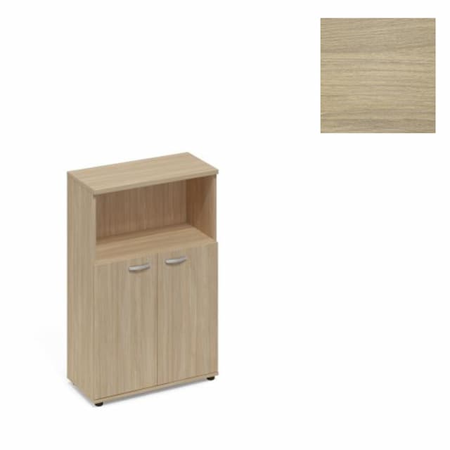 Шкаф средний полузакрытый Юнитекс А4 (78x36.4x119.4) А4 9363 ДК дуб скандинавский