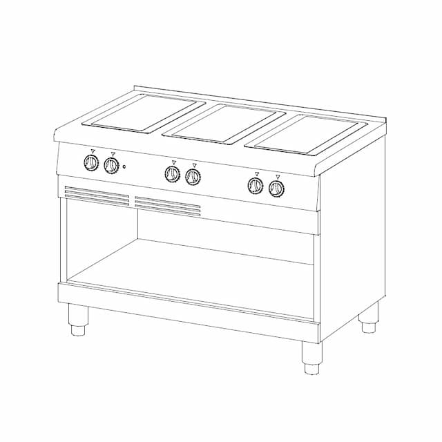 Плита Ascobloc MEH 611