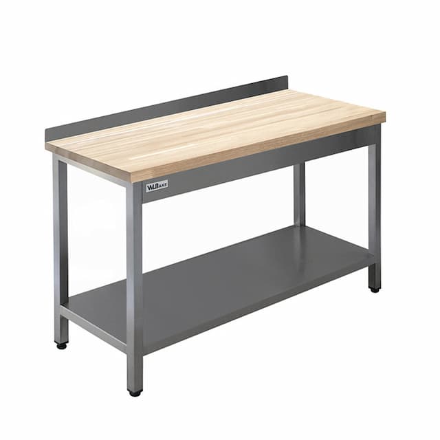 Стол кондитерский WLBake SK.B-1407 б/б с бортом