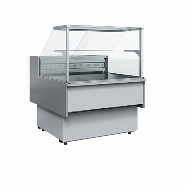 Витрина нейтральная Полюс BAVARIA 2 GC110 N 1,5-1 (с боковинами) 0011-9006