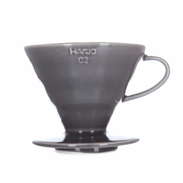 Воронка керамическая для приготовления кофе HARIO 3VDC-02-GR-UEX, серая